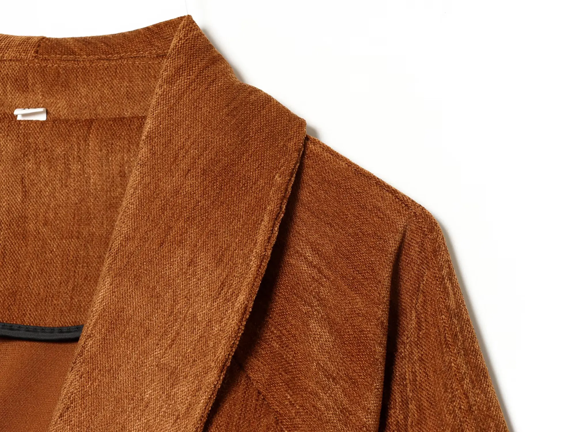 TFMLN Damen Freizeitjacken, zweireihig, langärmelig, schlichter Business-Anzug, eleganter Retro-Kurzmantel für Damen – Detail 5