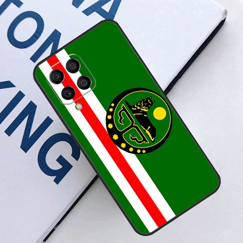 Chechen Chechnya Flag Case For Samsung Galaxy M14 M34 M54 M13 M23 M33 M53 M52 M32 M12 M51 M31 M30s M31s M20 Coque