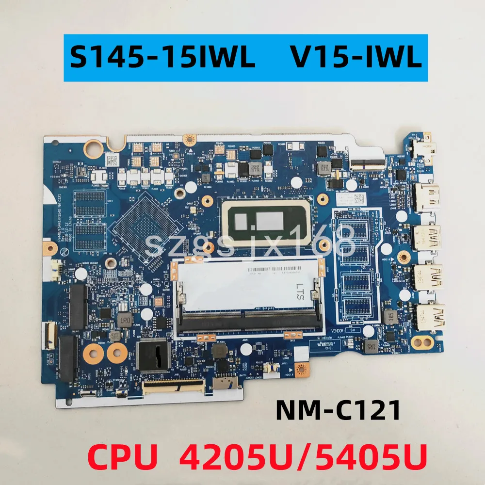 

For Lenovo Ideapad S145-15IWL V15-IWL Laptop Motherboard FV440 FS441 FS540 NM-C121 With 4205U/5405U I3 I5 I7 CPU