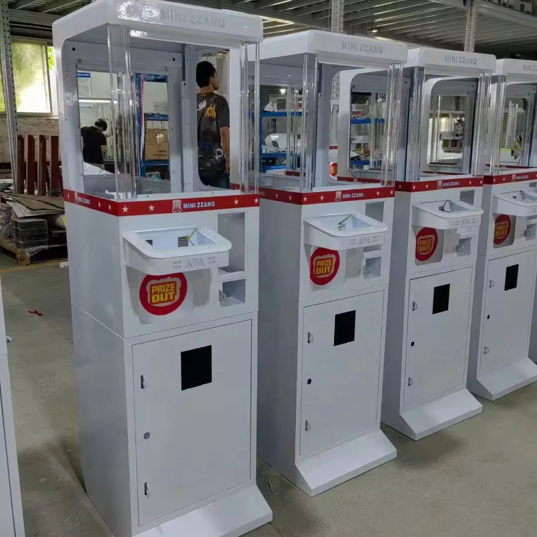 

Factory Wholesale Coin Operated Catch Toys Machine Single Player Claw Crane Game Machine For Sale