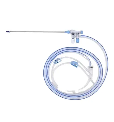 Factory Offer Laparoscopic Suction Irrigation Set Disposable Suction Irrigation Double Spike Pvc Pipe Endo Set