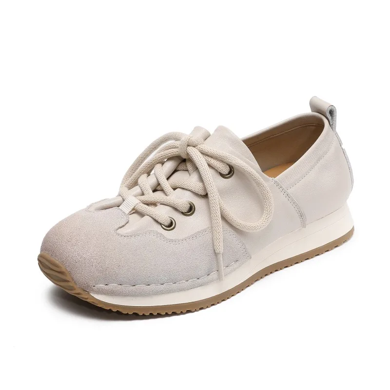 

Женские летние и осенние удобные туфли из натуральной замши (2,5 см), массивные кроссовки, сандалии, весенние балетки на платформе и танкетке