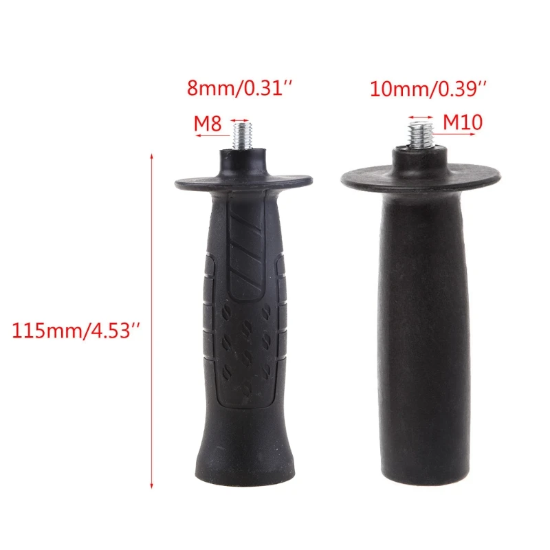 8mm 10mm filettatura smerigliatrice angolare maniglia laterale ausiliaria trapano elettrico rettificatrice per utensili elettrici a martello rotante
