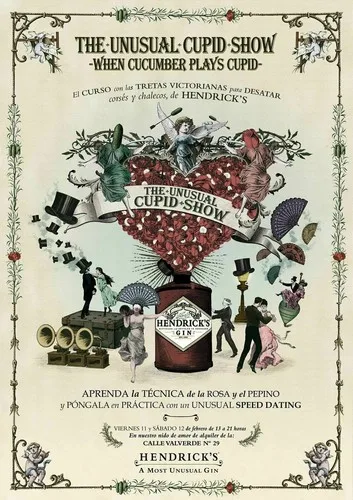 Placa metálica decorativa HENDRICK'S GIN & TONIC V3 para pared, ideal para cocina, bar, cafetería, pub