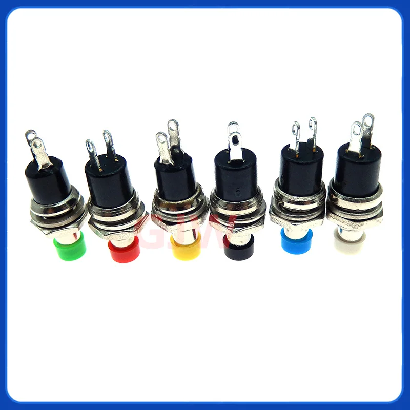1pcs 7MM,Mini Round Momentary Push Button Switch Press The Self-Reset Normally Open  Micro Switchs