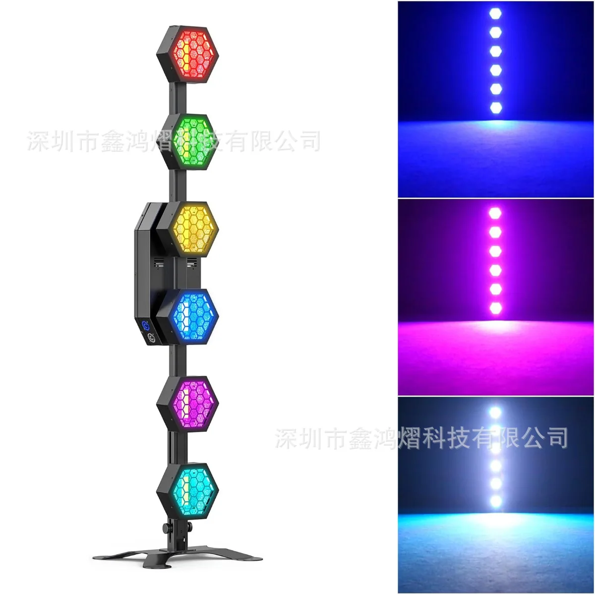 6 retro dance table lamps, mini KTV private room, bar, live stream effect, atmosphere dancing, flash, par lamp dyeing