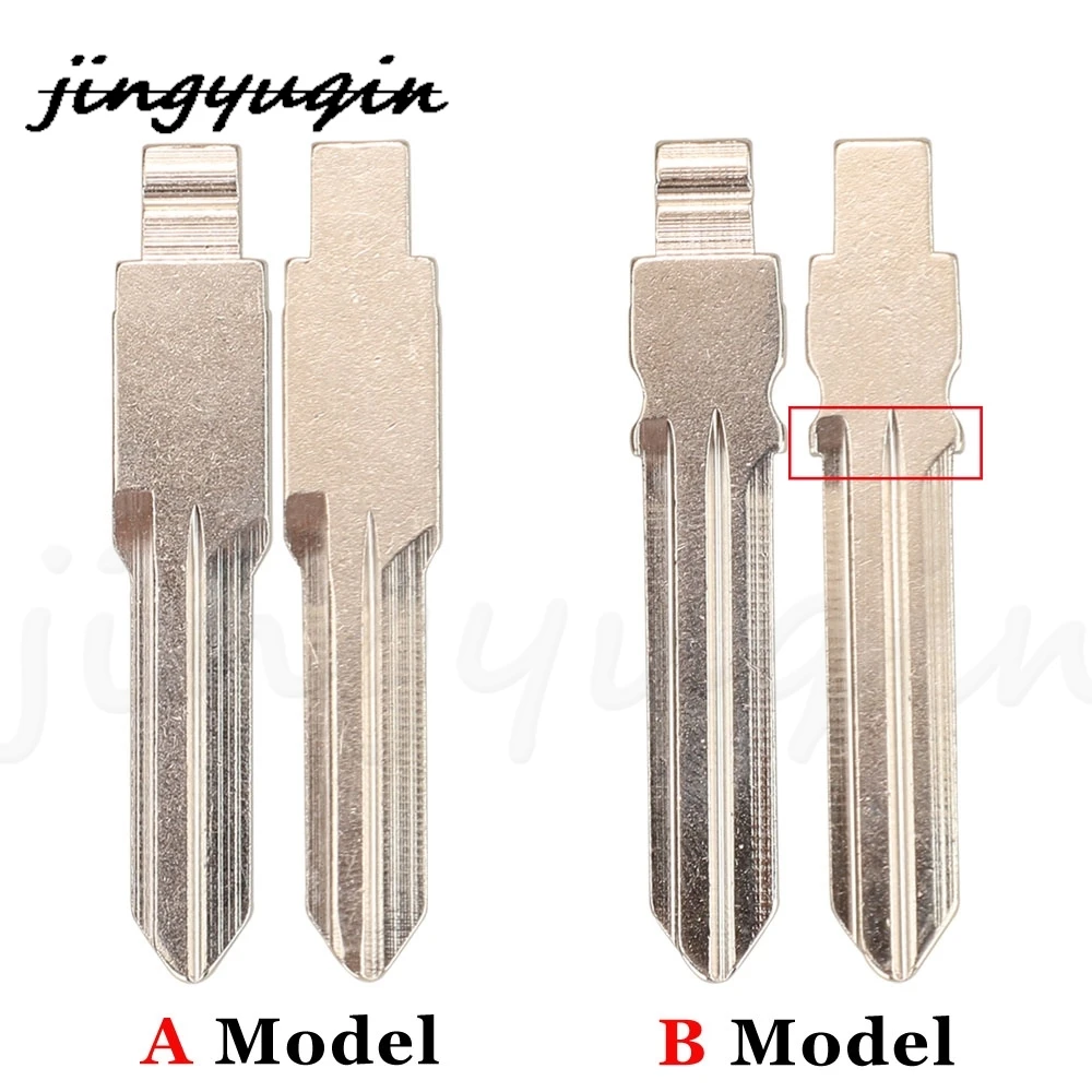 Jingyuqin Remote Car Key Blade For Renault Megane Espace Laguna Duster Logan Dacia Sandero Fluence Clio Kango For Nissan Almera