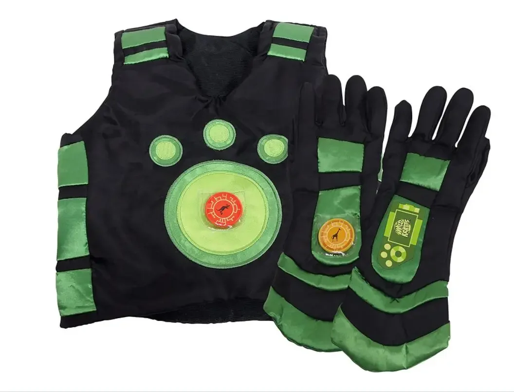 Wild Kratts Creature Power Suit, Chris Martin per 4-6 anni Cosplay dress boys Wild Kratts Costume Cosplay Creature Power Suit