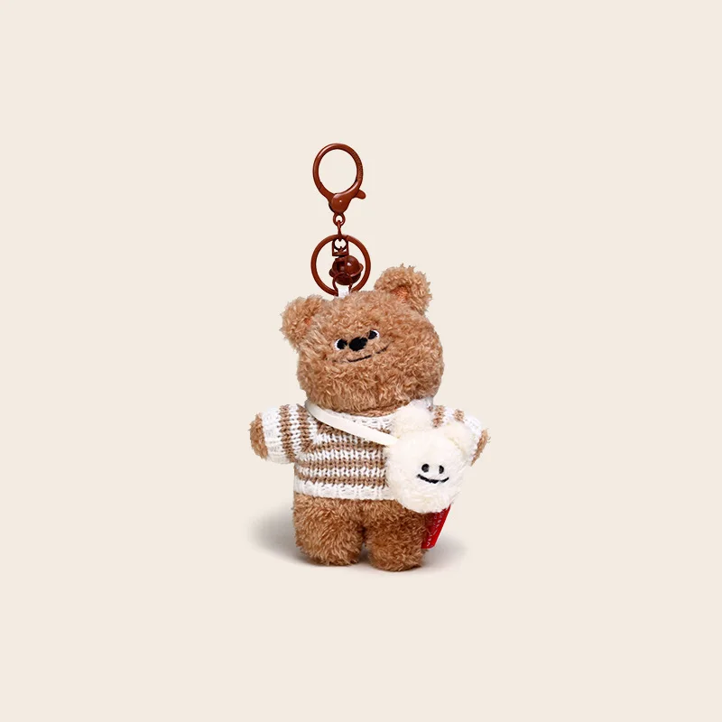 

Unisex Bag Pendants Cute Cartoon Teddy Bear Kawaii Bag Accessories Multifunctional Fashionable Verstaile High-quality Keychains