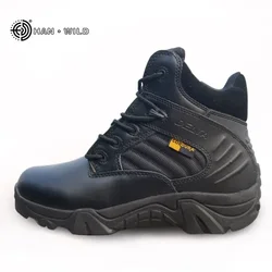 Men's Tactical Army Boots Men Casual Low-top Shoes Outdoor Desert Combat Boots Men Casual Hiking Shoe Waterproof Botas