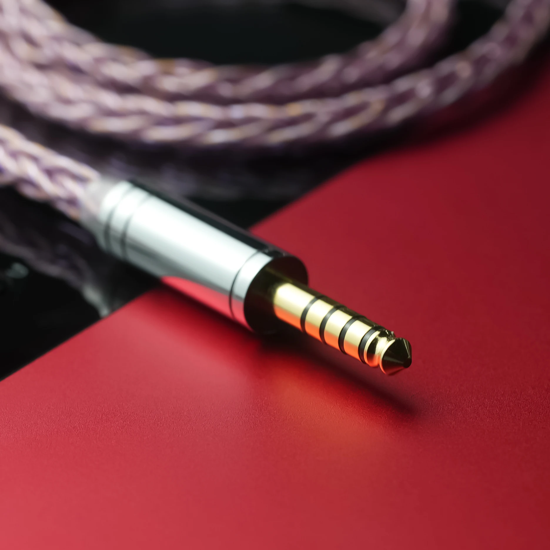 Trusted-A1 7N OCC + Kabel IEM Earphone HiFi Kawat Paladium Berlapis Perak dengan 3.5/4.4Mm IE900 2PIN MMCX QDC XLR KZ/QDC