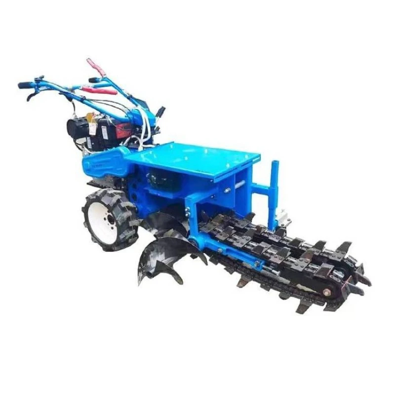 Chain trencher, multifunctional agricultural small trencher
