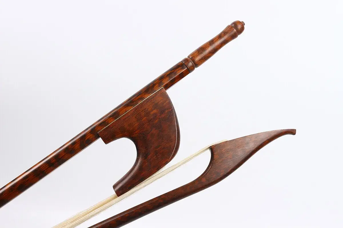 

Professional Upright 3/4 Bass Bow Snakerwood Germany High Handle Horse Hair Baroque Style Beautiful Body for Performer