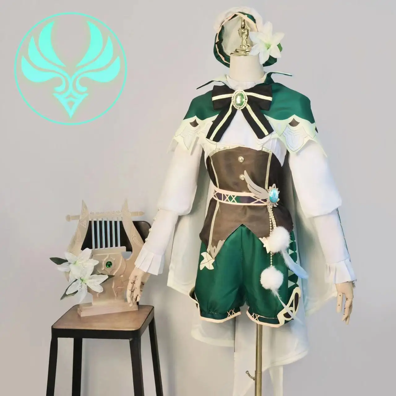 

Genshin Impact Wendy cosplay anime game suit costume women's complete Halloween