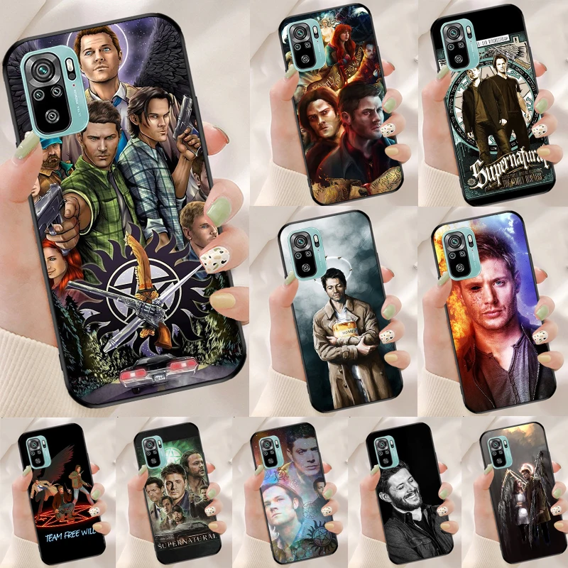 Supernatural TV Show Case For Xiaomi Redmi Note 11 10 9 8 12 Pro Plus 9S 10S 11S 12S Cover For Redmi 12C 10 9 C