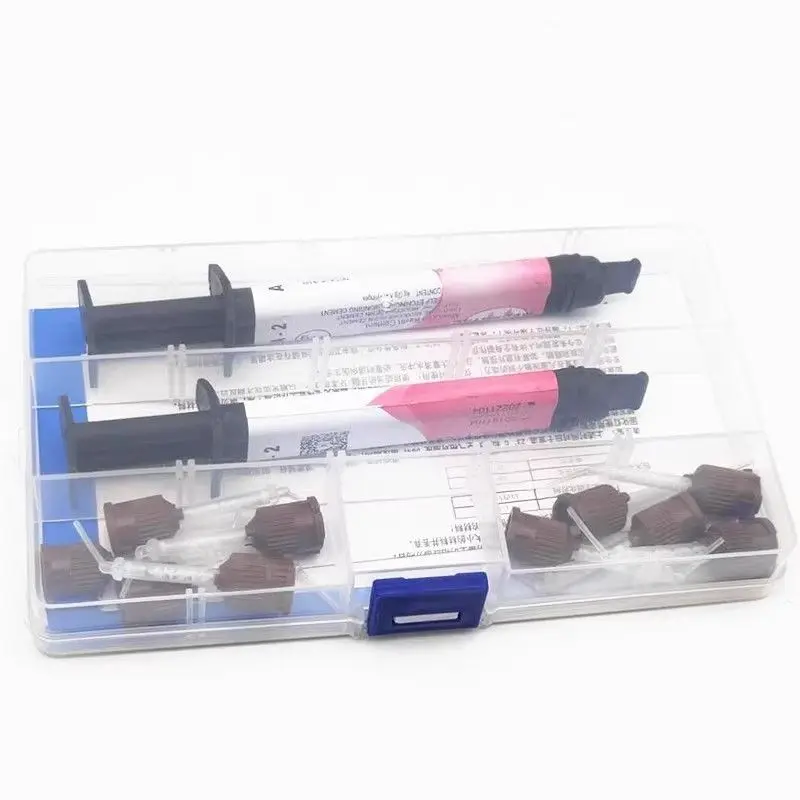 Dental Materials Double Curing Resin Adhesive All Ceramic Crown Inlay Veneer Post Crown Universal Self-etching Dental Materials