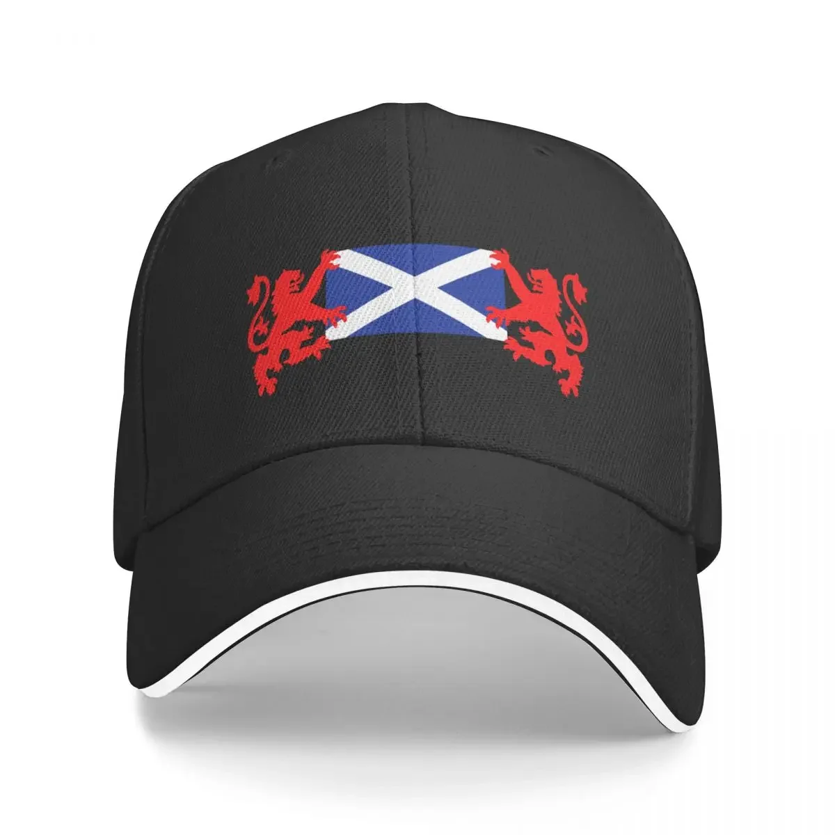 

Lions Rampant with Saltire Baseball Cap sun caps Beach Bag Golf Hat Women's Beach Outlet 2025 Men's