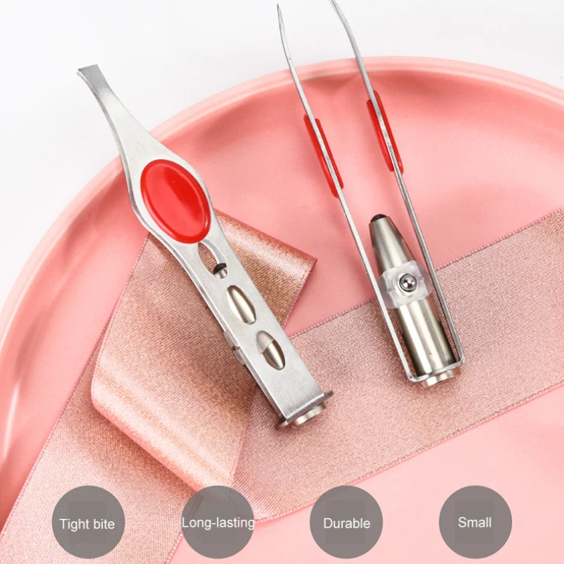 Oblique Tip Versatile Precision Handy Eyebrow Fashion High-quality Effortless Grooming Led Light Eyebrow Plucker Beauty Tools