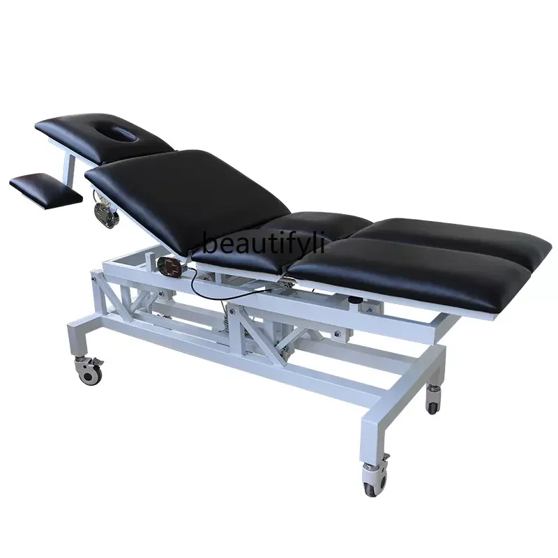 Electric Spinal Correction Bed Multifunctional Adjustment Massage Physiotherapy Massage Bone Setting Tattoo Facial Bed