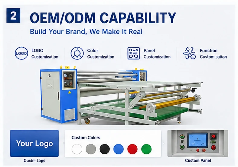 Factory Direct Roller  Heat Press Machine Calndra Sublimation for Textile Printing Equipment Distributor