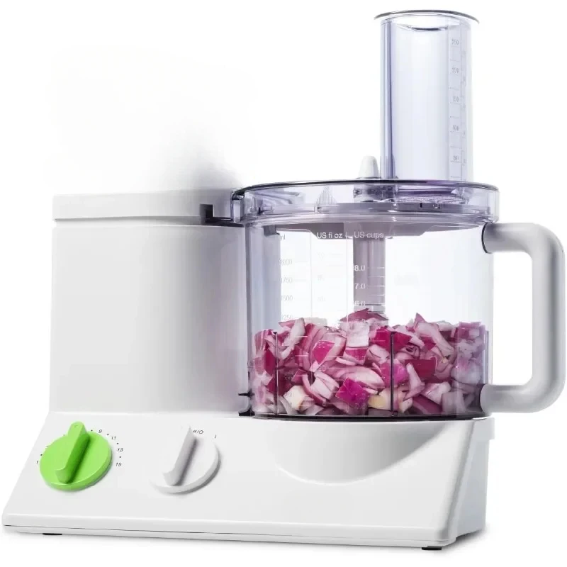 Food Processor Ultra Quiet Powerful motor Chopper and Citrus Juicer Easy to clean