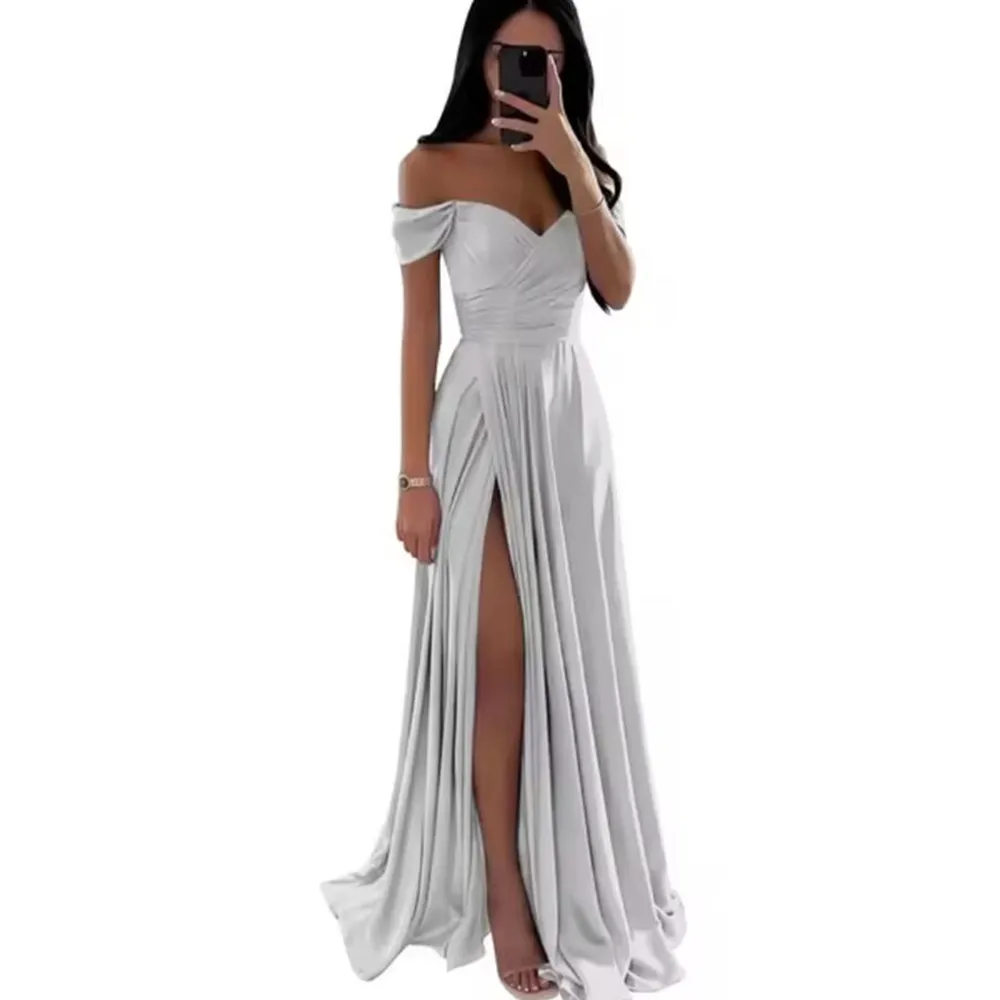 

Prom Dresses Long Lush Evening Dress Puffy Sleeve Backless Formal Evening Prom Gowns Beauty Dresses 2026 Customized