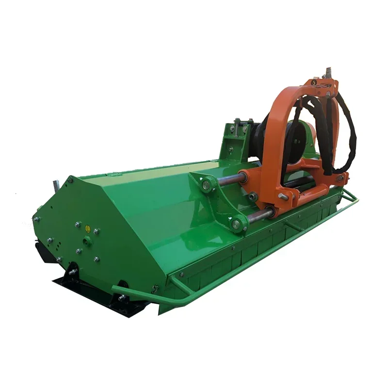 Agricultural tractor mounted mulcher heavy duty  flail mowers