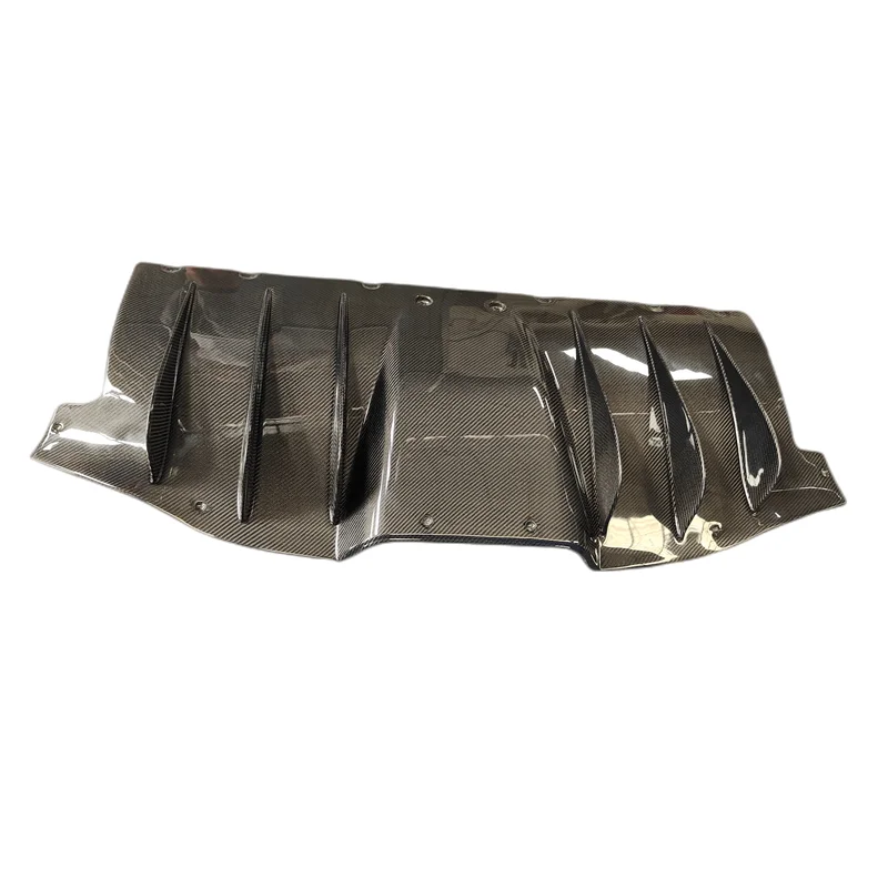 

For 458 Carbon Fiber Rear Diffuser Valance OEM Style Front Bumper Lip Rear Diffuser Valance Spoiler 11-13