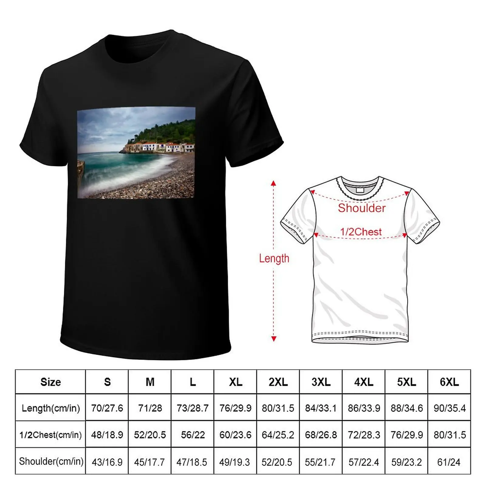 Kyparissi village - Lakonia, Peloponnese T-Shirt vintage t shirts plus size clothes oversized t shirts for men