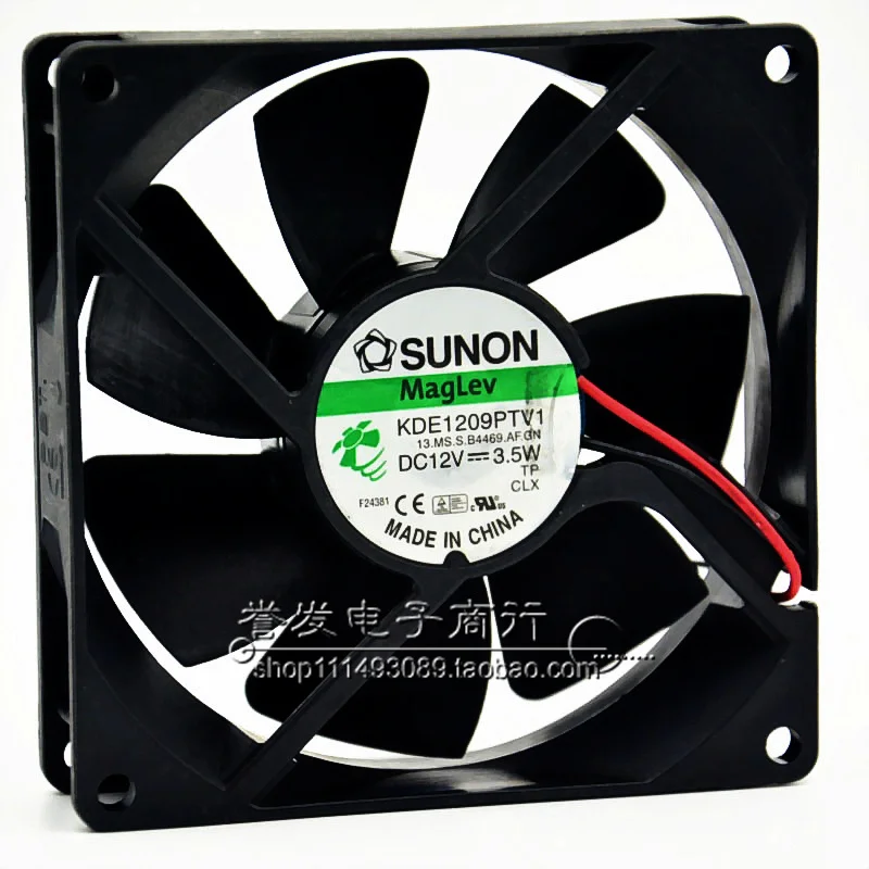 NOVO RADIADOR DE VENTILADOR DE REFRIGERAÇÃO ORIGINAL KDE1209PTV1 12V 3.5W 9025 90x90x25mm