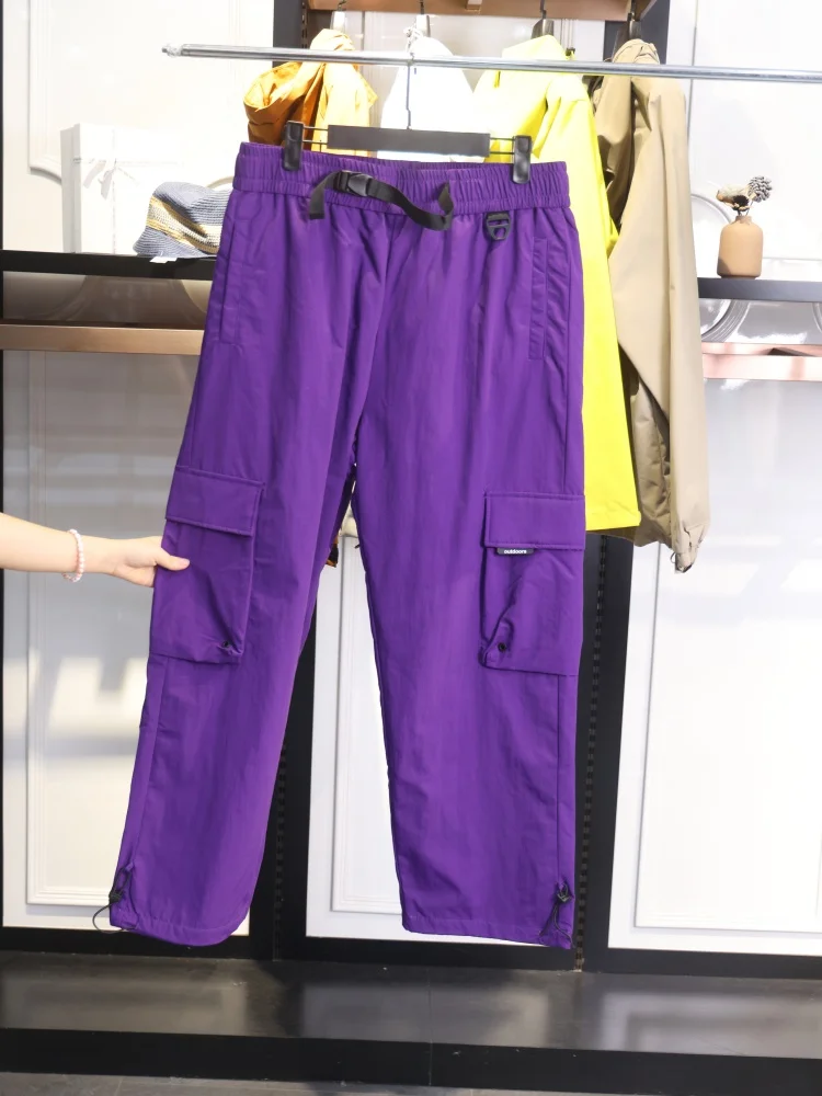 

Мужские зимние утепленные термоштаны DongJia: прямые брюки из нейлона для работы и повседневной носки на осень-зиму