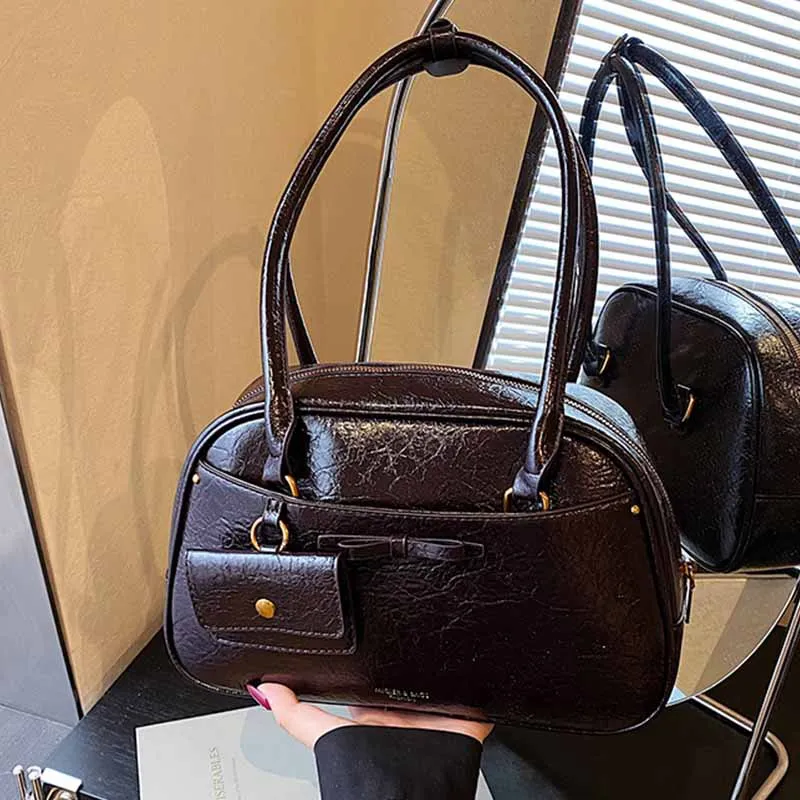 

Осенне-зимняя сумка подмышки 202, просторная женская сумка через плечо, модная сумка через плечо большой вместимости, универсальная пригородная сумка ​