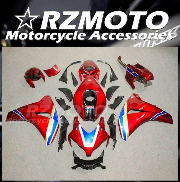 4Gifts New ABS Full Fairings Kit Fit For HONDA CBR1000RR 2008 2009 2010 2011 08 09 10 11 Bodywork Set Custom Cool Red