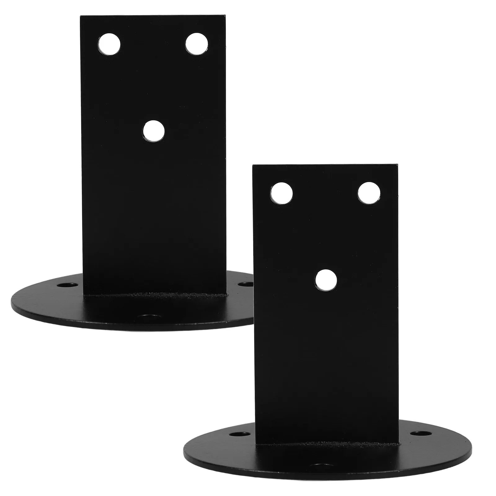 2Pcs Stainless Steel Handrail Bracket for Staircase Straight Railing Support Heavy Duty Indoor Stairs Handrail Holder Modern