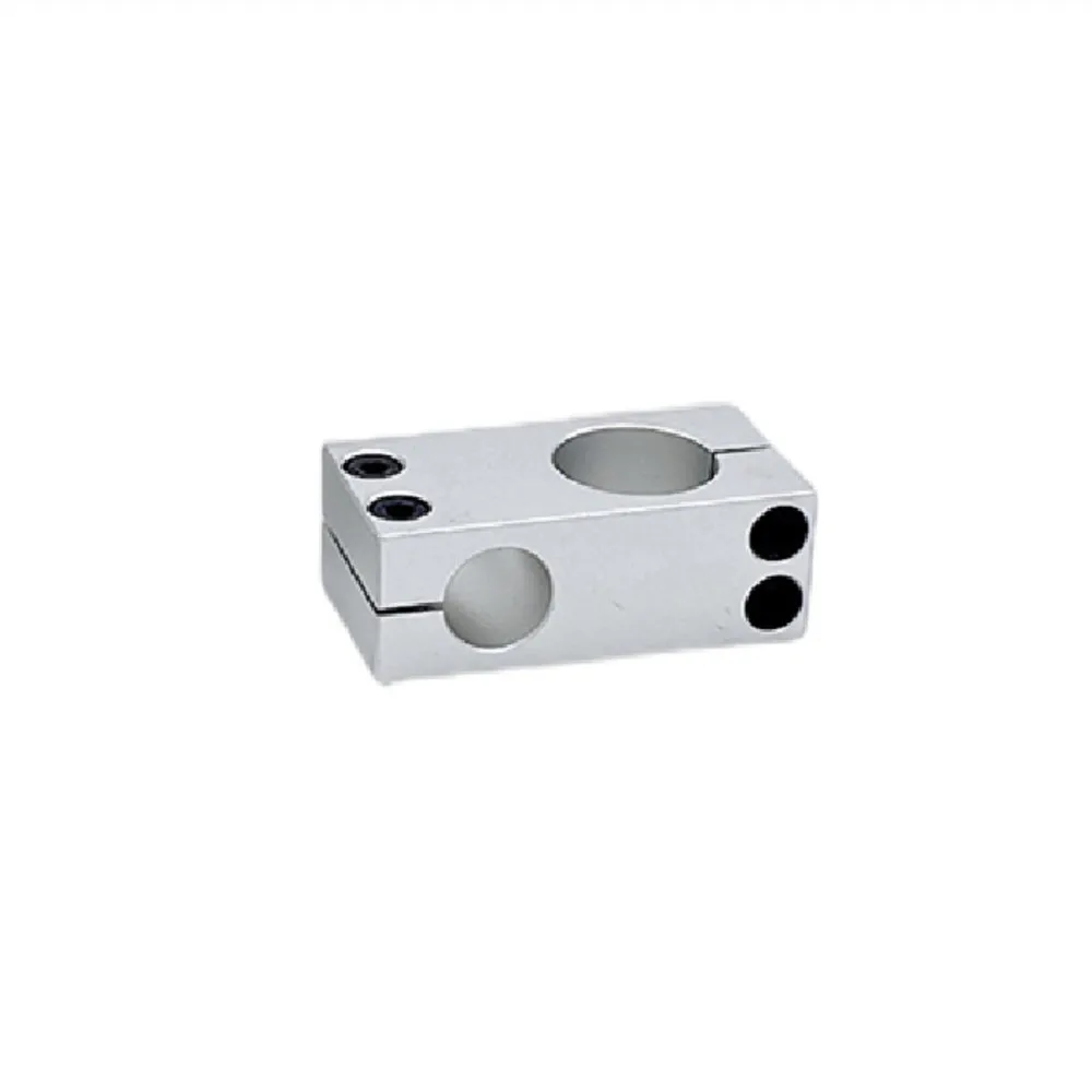 1pcs Aluminum Alloy Optical Axis Cross Block Steel Pipe Fixing Bracket Connecti Dia 6 8 10 12 14 15 In Stock