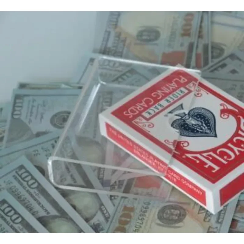 

The Ultimate Card Box To Cash Transformation Visual Magic Props Close Up Magic Tricks Illusions Gimmicks Street Magia Props Fun