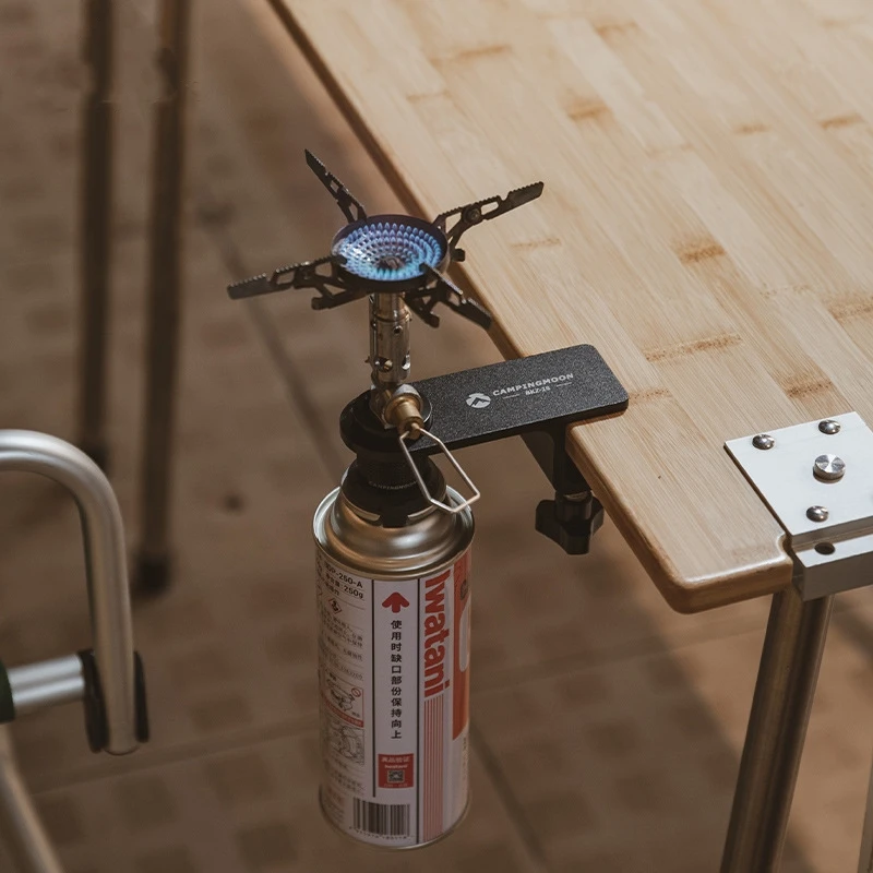 

Outdoor Camping Desktop Expansion Accessories Gas Cylinder Lamp Burner Head Heating Stove Table Plate Fixing Clip