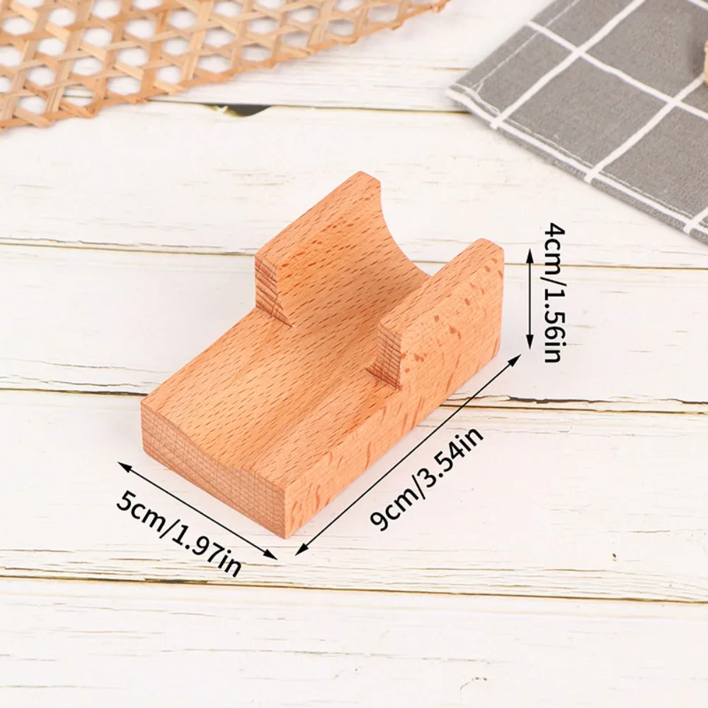 Hot U Shape Sushi Rack Wood Elegant Design Wooden Taco Snack Food Holder Wood Plate Cuisine Stand Sashimi Sushi Boat