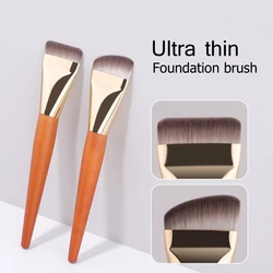 Ultra Thin Foundation Makeup Brushes Flat Top Angled professional Face Contour Make Up Brush