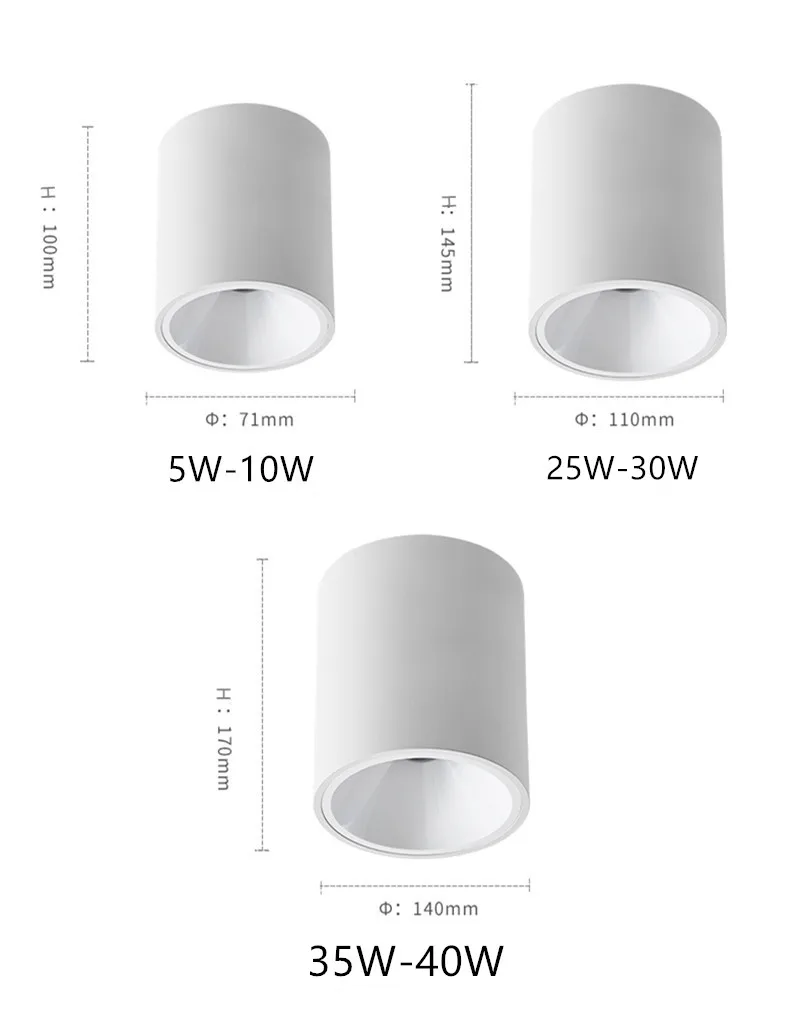 El nuevo foco LED empotrable impermeable IP65 2024 es adecuado para cuarto de ducha/baño/cocina/pasillo deslitado/balcón