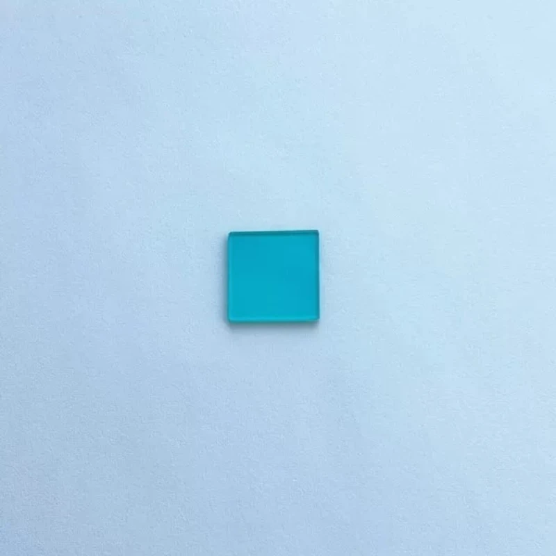 1PCS Multiple Sizes Lenses BG39/QB39 Blue Glass Infrared-Absorbing Cut-off Filter Color Correction Double-sided AR Coating Lens