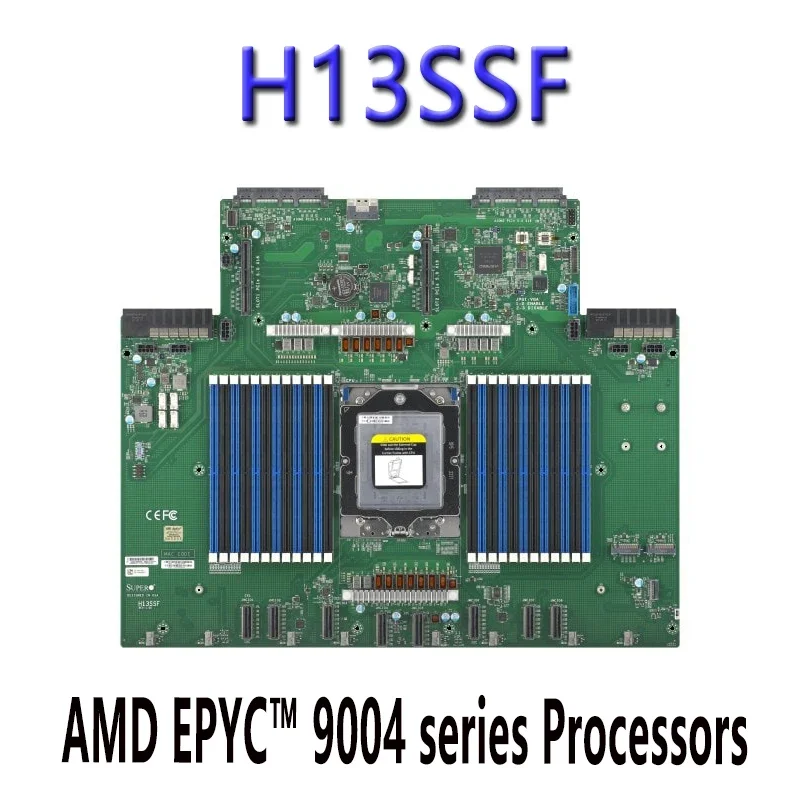 H13SSF FOR Supermicro Motherboards DDR5-4800MT/s, AMD EPYC™ 9004 series Processors  processor Tested Well bofore shipping