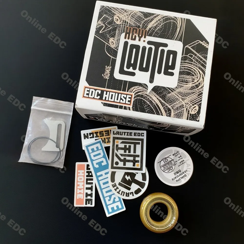 中古 EDC おもちゃ LAUTIE メカニック C リングスピナー SPY WARS PEI ストレスリリーフおもちゃそわそわおもちゃ大人
