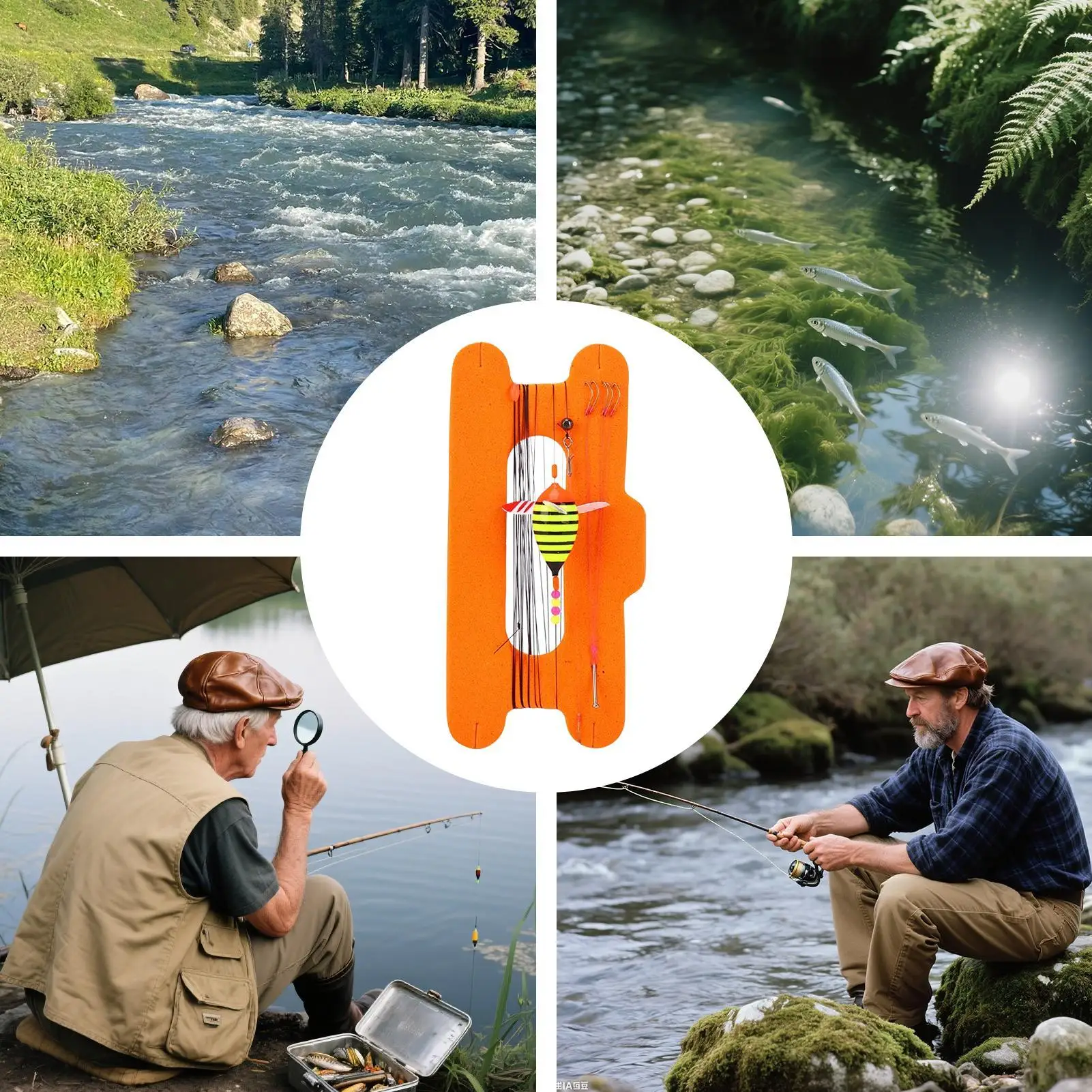 Float Rigs For Catfishing Floats Fishing Bobbers No-Damage Fishing Rod Accessories For Lake River Pool Freshwater Travel Camping