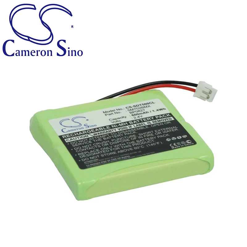 CameronSino Pin Cho Audioline SLIM DECT 500 SLIM DECT 502 SLIM DECT 502 Bộ Đôi. Phù Hợp Với GP0747 GP0748, Điện Thoại Không Dây Pin.