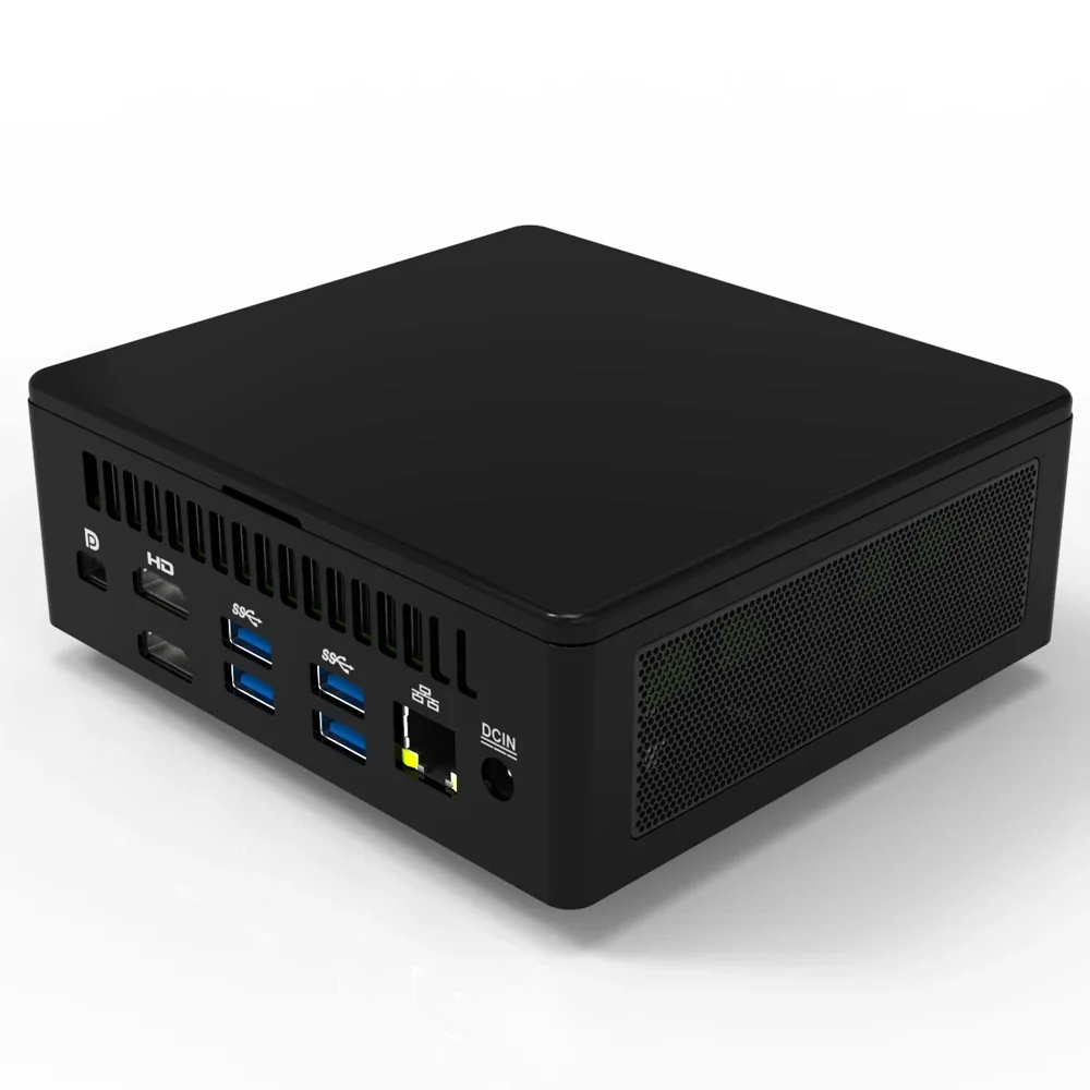 Akpad-intel nuc mini Gaming pc,コアi5 1240p,4.4 ghz,Windows 10, 11 pro,オフィスゲーム,デスクトップコンピューター,ddr4,hd,thunderbolt 4.0