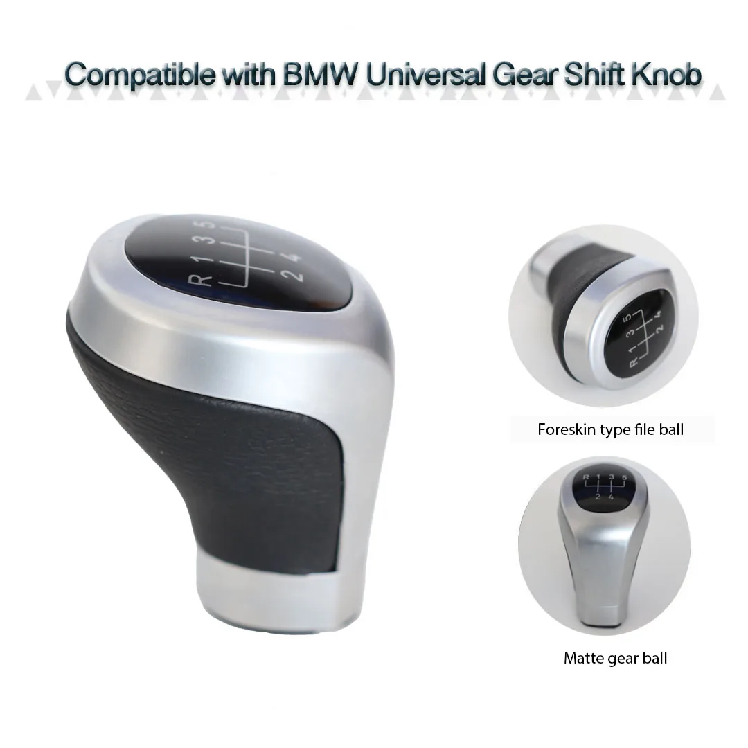 FOR Adapted to imported old BMW 1 series manual gear handle gear shift lever e87 gear head 120i hanging gear hand ball
