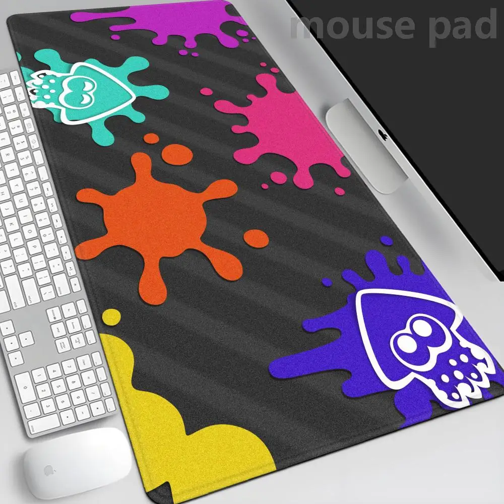 

Splatoons Cartoon Mouse Pad Large Gamer Keyboard Anime Mouse Mat Carpet Rubber XXL Tapis Souris Gaming Notbook for CSGO Mousepad
