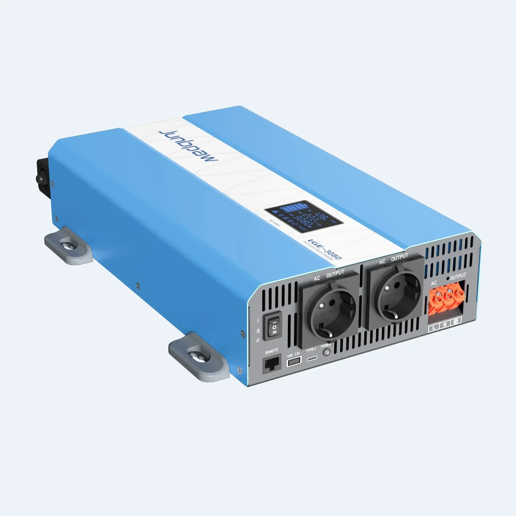 

Innovative power Inverter 12v to 220v 3080w pure sine wave inverter actual power rating