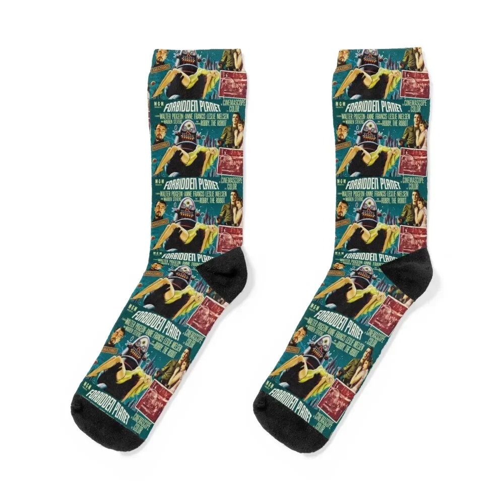 

Forbidden Planet Movie Poster #2 Socks christmas gift cartoon Socks For Girls Men's